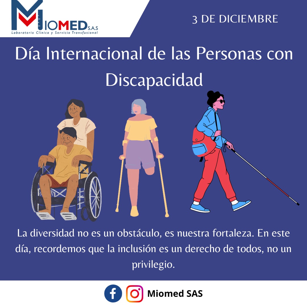 Día internacional de las personas con discapacidad.